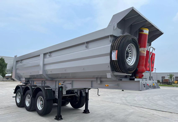 3 Axle U Shape Dump Trailer