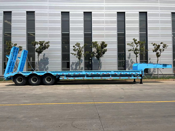 3 Axle Heavy Duty Lowbed Trailer