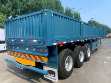 40ft sidewall trailer ready for shipping