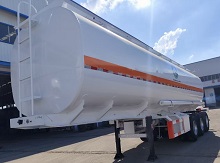 Stainless steel tank trailer for client in Mauritius