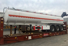 Shipping Fuel Tank Trailer By 40FR To African