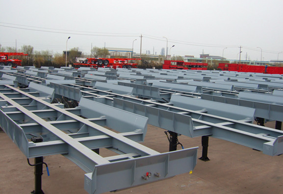 40Ft 2 Axle Terminal Trailer