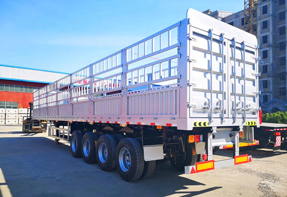 4 Axle 13 Meters Length Fence Semi Trailer