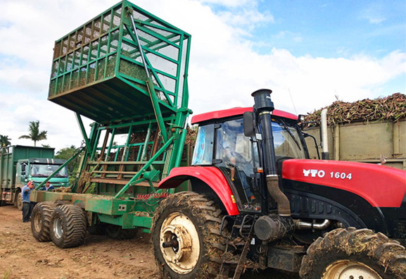 10 Tons Sugarcane Infield Transport Trailer To Cuba