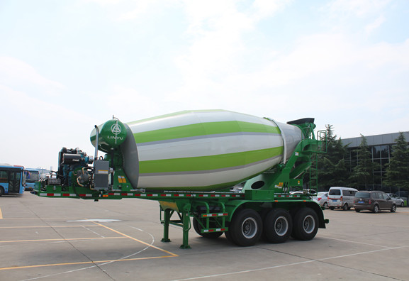 12-15 m3 Mixing Tank Semi Trailer