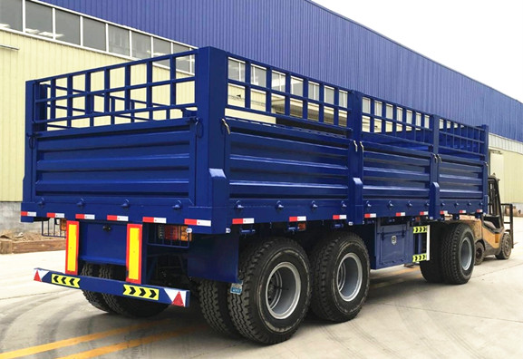 3 Axle 30 Tons Full Trailer
