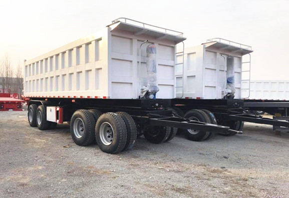 4 Axle Dumper Full Trailer