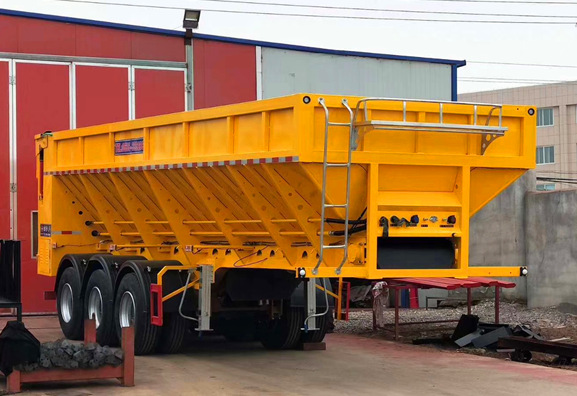 30m3 Asphalt transport tracked trailer