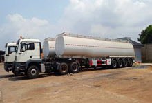 Feedback From Ghana Customer - 54000Liters Fuel Tank Trailer