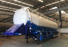 3 Axle 5 silo Aluminum Cement Trailer
