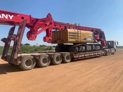 Feedback From Customer - 4 Axle Lowbed Trailer In Cambodia
